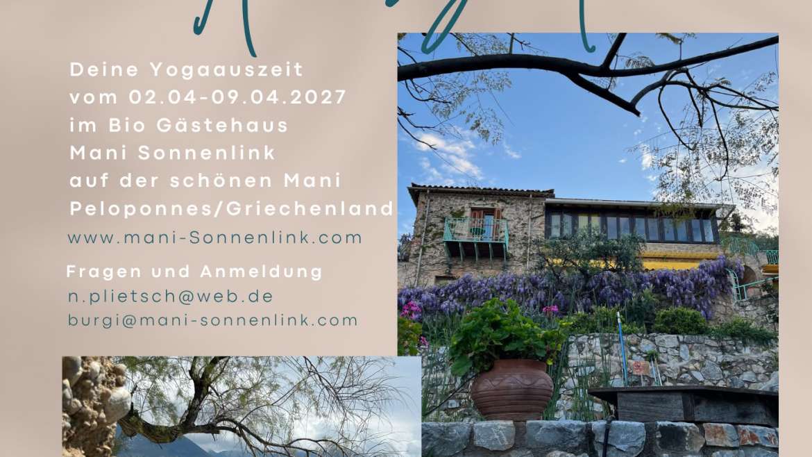 Yoga Retreat 02.04.-09.04.2027