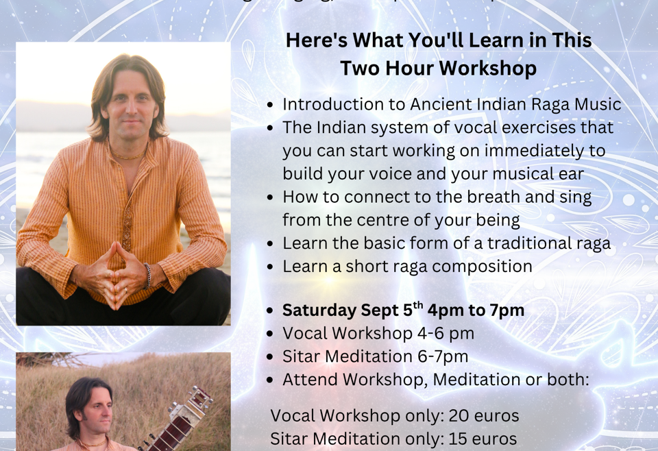 Meditation Workshop by Prosad Freeman