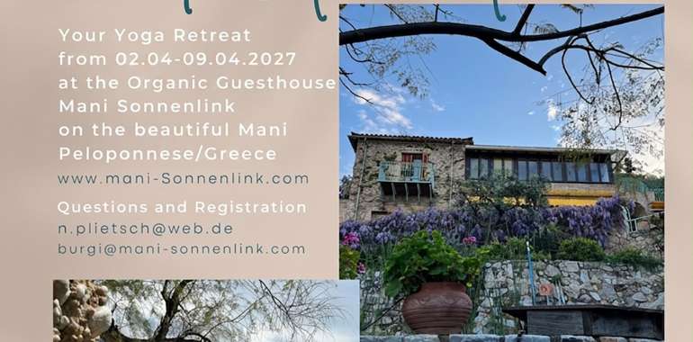 Yoga Retreat 02.04.-09.04.2027